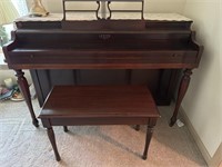 Lester Upright Piano With Bench
