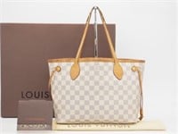 Louis Vuitton Damier Neverfull PM Shoulder Bag