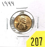 1944 Lincoln cent, Unc.