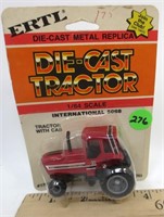 International 5088 tractor w/cab, red cab post