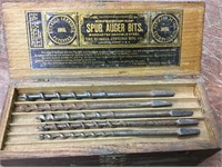 1876 spur auger wood bits