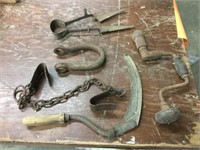 Antique Metal tools
