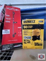 2 pcs; Milwaukee and DeWALT tools