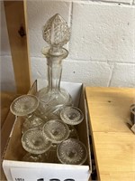 DECANTER AND GLASSES
