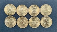 Sacagawea Dollar Coin (8 qty)