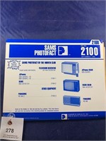 Vintage Sams Photofact Folder No 2100 TVs
