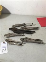 Vice grips (various sizes as pictured)