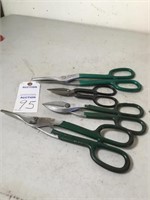 Metal snips (various sizes as pictured)