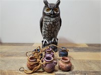 Owl & Pots