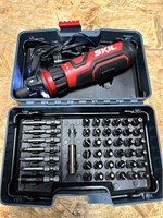 Skil 4v lithium cordless drill & bit set