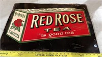 Red Rose Tea Sign (29" x 19.25)