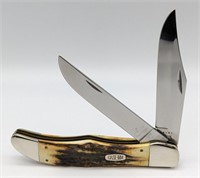 2000 Case XX Millennium Stag Large Folding Hunter