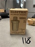Electric Ice cream freezer model 71
