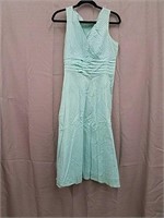 Sandra Darren Green Dress- Size 10