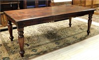 British Colonial Style Oak Table.