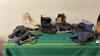 Winter Boots & Ice Skates