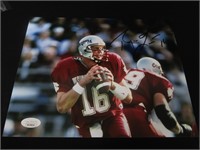 Ryan Leaf Signed 8x10 Photo JSA COA