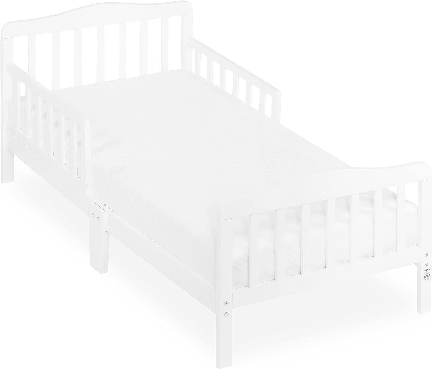 Dream On Me Classic Toddler Bed  White