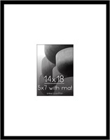 Americanflat 14x18 Picture Frame Black 1 Pack