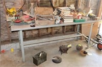 7' Workbench & Contents