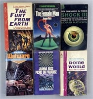6 Sci Fi 1st Ed. Books Russ, Matheson, McLaughlin