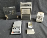 Group of vintage electronics