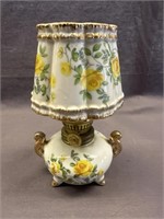 VINTAGE ROYAL CROWN HAND PAINTED PORCELAIN OIL