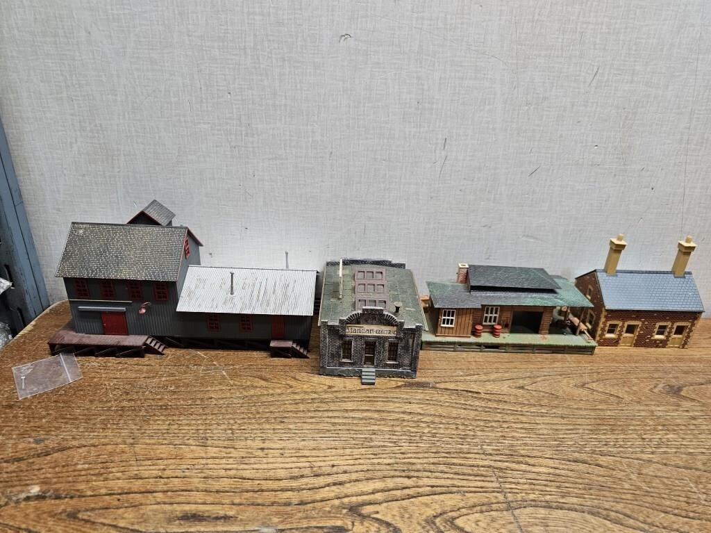 Collectable TRAIN Engines, Cars, Tracks, etc +Fishing Lures
