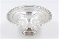 Vintage CROWN Sterling Silver Candy Dish