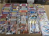 Vintage Captain Atom Comics 51 issue lot