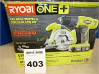 Ryobi Rechargeables - Drill & Circular Saw