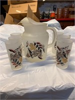 Pitcher and Glasses