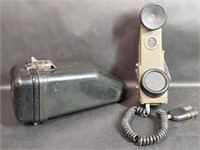 US Military TA-1 Field Telephone in Case