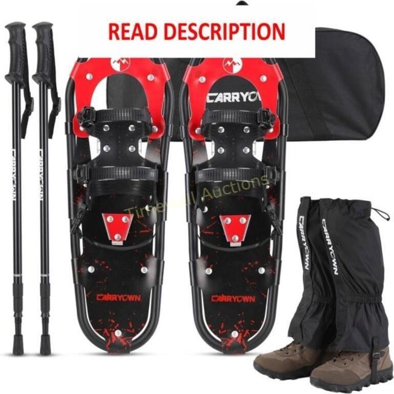 Carryown 4-in-1 Snowshoes  25  BlackRed