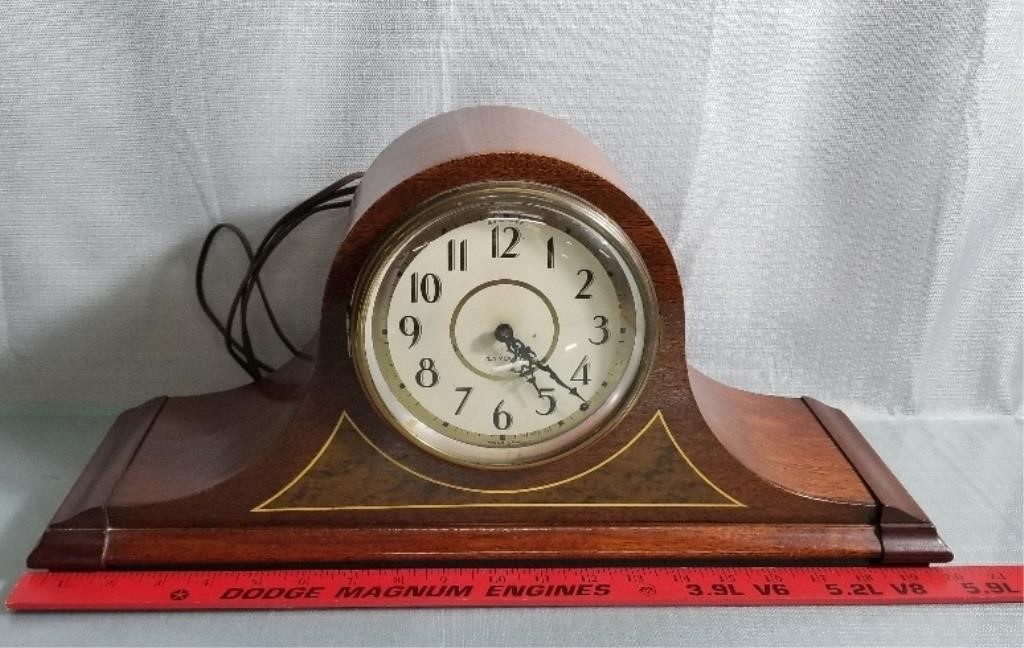 Vintage The Plymouth Mantle Clock