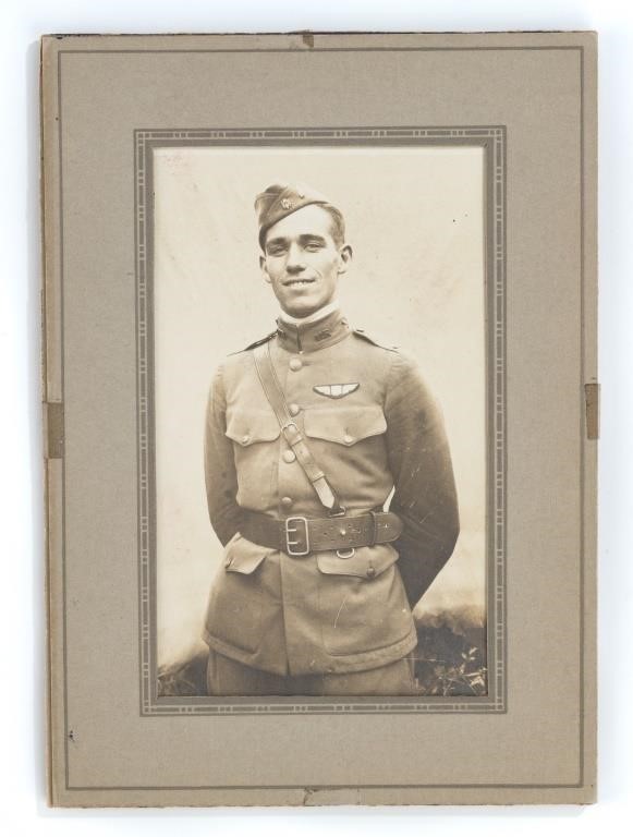 Photo of WWI U.S. Pilot