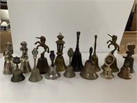 Vintage Souvenir & Brass Bells 15pc