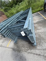 13 NEW INDUSTRIAL UP RIGHT SUPPORTS 16' X 42'