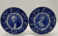 Wedgwood G. And M.Washington Plates