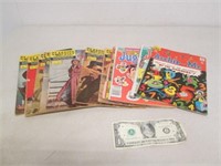 Lot of Vintage Comic Books & Time & Newsweek