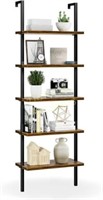 NUMENN 5 Tier Book Shelf  Ladder Shelf