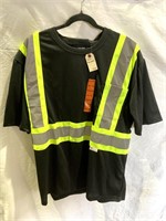 Holmes Workwear Mens Safety T Shirt Xxl