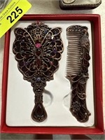 VTG CHINESE BUTTERFLY MIRROR / COMB