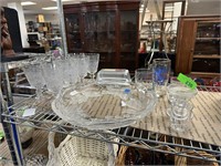 LOT OF MISC GLASSWARE