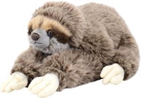 TAMMYFLYFLY Cute Realistic Three Toed Sloth Plush