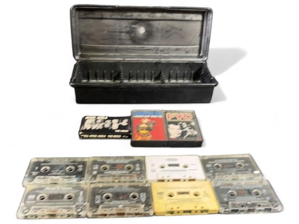 Vintage cassette tapes spice girls, Boyz II Men, A