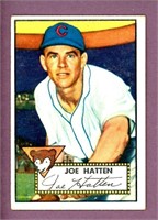 1952 TOPPS BASEBALL #194 JOE HATTEN - VERY NICE