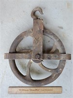 Vintage Iron Pulley