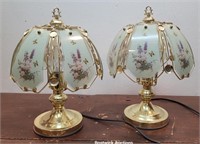 2 Butterfly Touch Lamps