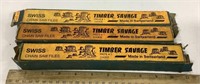 3 boxes of Swiss Timber Savage chain saw files